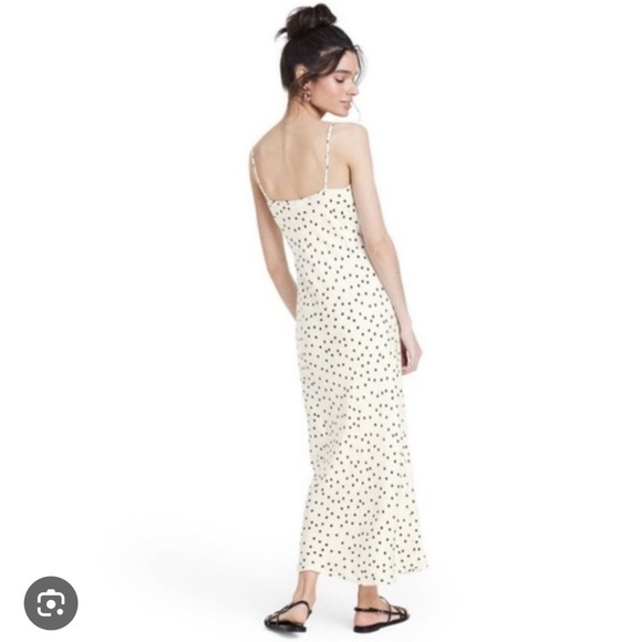 Rixo Dresses Rixo X Target Polka Dot Ruffle Maxi Slip Dress Size Small NWT - Picture 2 of 10